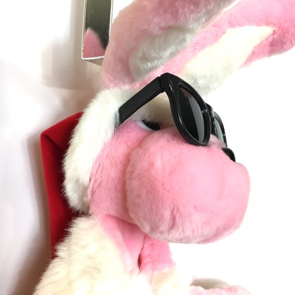 ENERGIZER 2006 Plush Pink Bunny with Drum Christmas Stocking - Picture 8 of 15